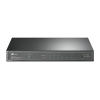TP-Link TL-SG2008P JetStream 8-Port Gigabit Smart Switch with 4-Port PoE Fanless Support Omada SDN 802.1p CoS DSCP QOS and IGMP Snooping