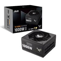 ASUS TUF-GAMING-1000G 1000W  80 Plus Gold Fully Modular PSU Japanese Capacitors.135mm Fan Dual Ball Fan Bearings 10YW