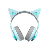 Edifier G5BT Cat Sky Blue Hi-Res Bluetooth Gaming Headset with Hi-Res, Low Latency 45ms (5ms), RGB Lighting, Multi-Mode, Bluetooth v5.2 AUX