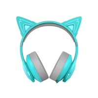 Edifier G5BT Cat Turquoise Hi-Res Bluetooth Gaming Headset with Hi-Res, Low Latency 45ms (5ms), RGB Lighting, Multi-Mode, Bluetooth v5.2 AUX