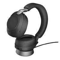 Jabra Evolve2 85 UC Stereo Black Link 380 USB-C and Charging Stand USB-A ANC Bluetooth Headset