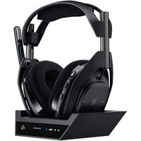 Logitech G ASTRO A50 X LIGHTSPEED Wireless Gaming Headset  Base Station (BLACK) Frequency Response 60-20000 Hz 2-Year Limited Hardware Warranty