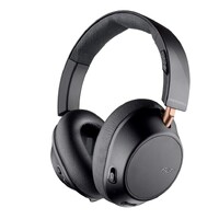 Plantronics BackBeat GO 810 Wireless Headphones, Active Noise Canceling Over Ear Headphones, Graphite Black