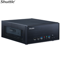 Shuttle XH510G2 Slim Mini PC 5L Barebone - Intel 11 10th Gen PCIe x16 PCIe x1 LAN HDMI DP 2x DDR4 2.5 inch HDD SSD bay 2xM.2 2280 180W