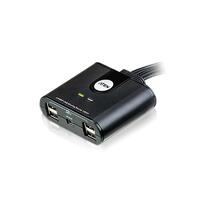 Aten Peripheral Switch 4x4 USB 2.0 4x PC 4x USB 2.0 Ports Remote Port Selector Plug and Play Hot Pluggable