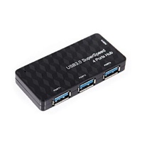 Astrotek 4 Port USB3.0 HUB 3x USB3.0  1x Micro USB with 5V 2.5A Power Adaptor