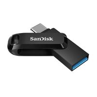 SanDisk 32GB Ultra Dual Drive Go 2-in-1 USB-C  USB-A Flash Drive Memory Stick 150MB s USB3.1 Type-C Swivel for Android Smartphones Tablets Macs PCs