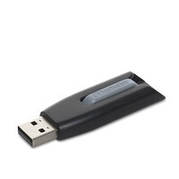 (LS) Verbatim 256GB USB3.0 Grey Store ftn ftGo V3 Rectractable