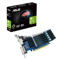 ASUS nVidia GeForce GT710-SL-2GD3-BRK-EVO 2GB DDR3 EVO Low-profile Graphics Card For Silent HTPC Build