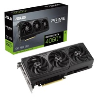 ASUS nVidia GeForce PRIME-RTX4060TI-O8G RTX4060 Ti OC Edition 8GB GDDR6 2580MHz Boost Clock, RAM 18Gbps, 3xDP, 1xHDMI