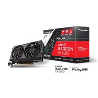 SAPPHIRE PULSE AMD RADEON RX 6600 Gaming Graphics Card 8GB GDDR6 AMD RDNA 2 HDMI DP (11310-01-20G)